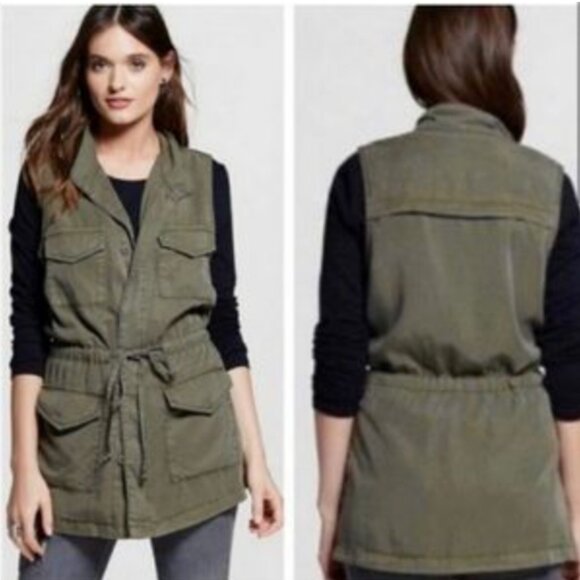Universal Thread Olive Green Utility Vest with Pockets | Size M - Picture 1 of 7